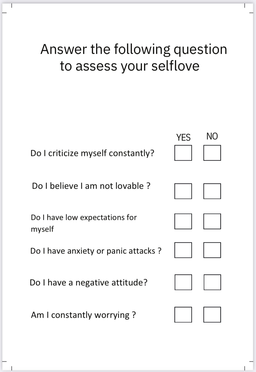 The Self Love Workbook