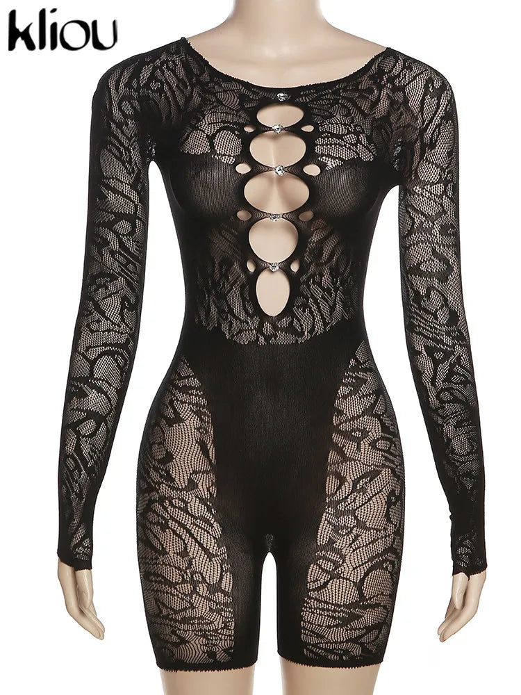 Mesh Romper