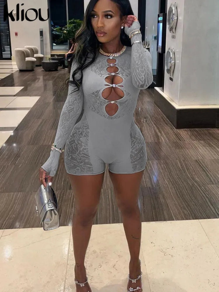 Mesh Romper