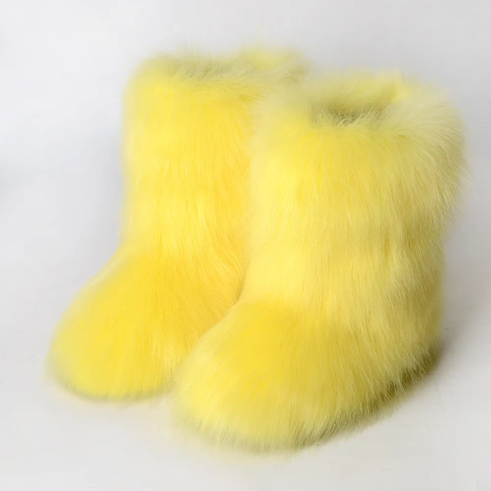 Faux Fur Boots