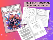 Load image into Gallery viewer, Self Love: An Interactive Journal for Young Girls
