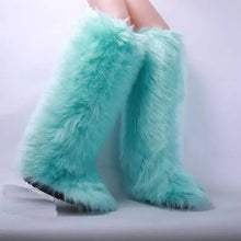 Load image into Gallery viewer, Tall Fur Boots
