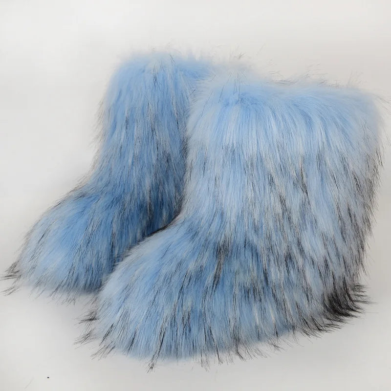 Faux Fur Boots
