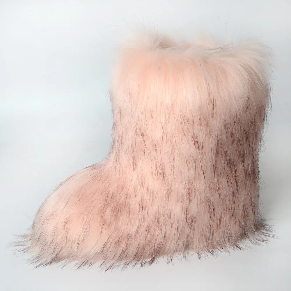 Faux Fur Boots