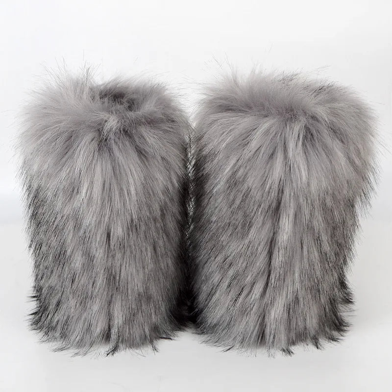 Faux Fur Boots