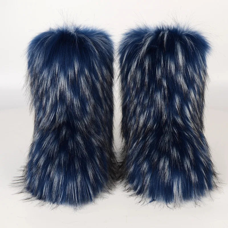 Faux Fur Boots