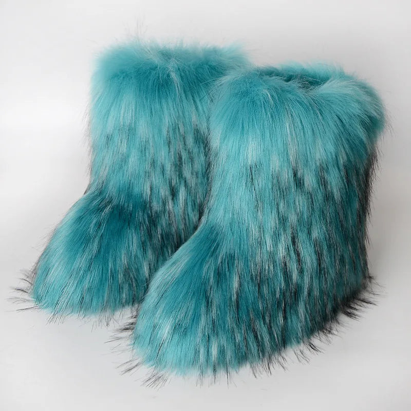 Faux Fur Boots