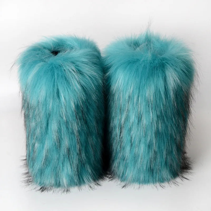 Faux Fur Boots