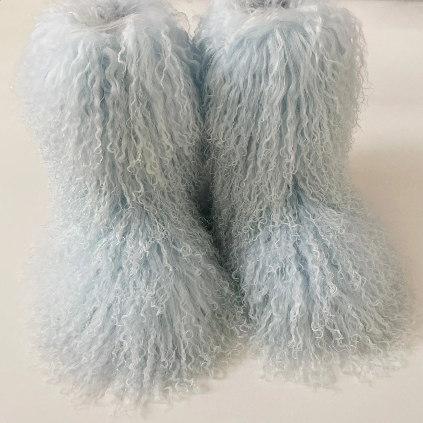 Real Mid-Length Mongolian Fur Boots