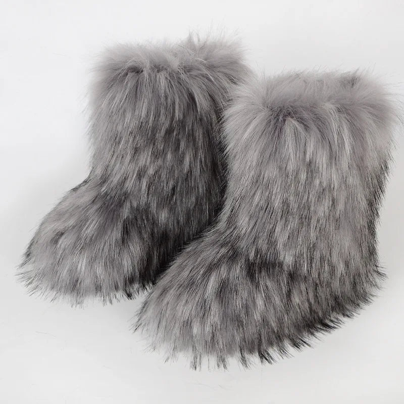 Faux Fur Boots