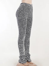 Load image into Gallery viewer, Fuzzy Striped Pants
