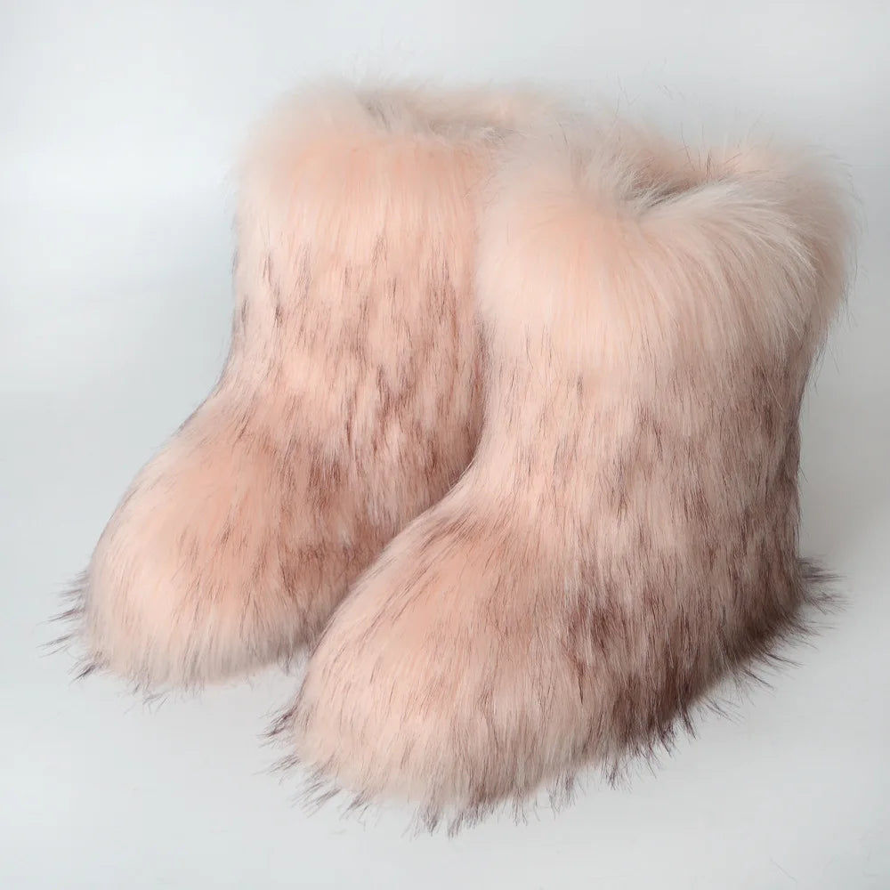 Faux Fur Boots