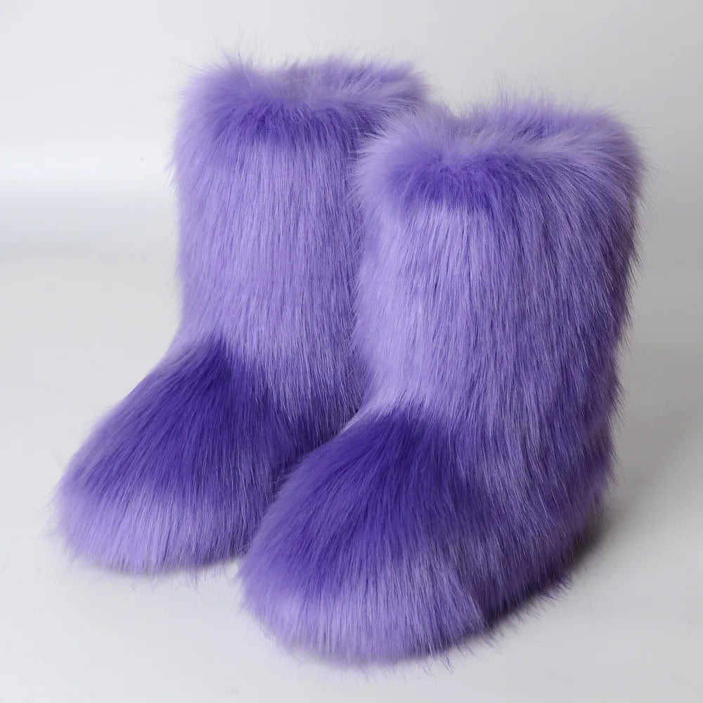 Faux Fur Boots