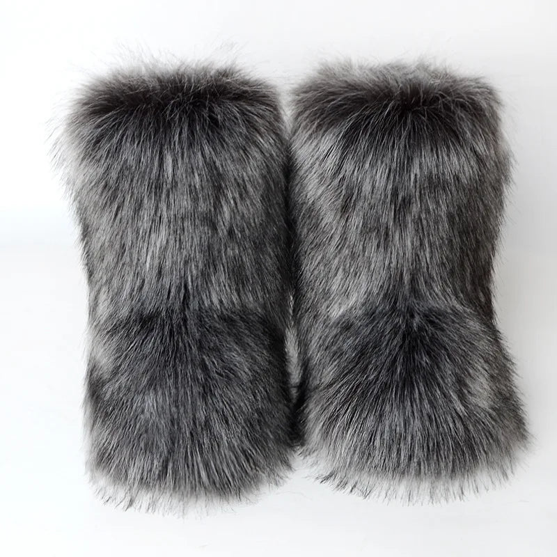 Faux Fur Boots