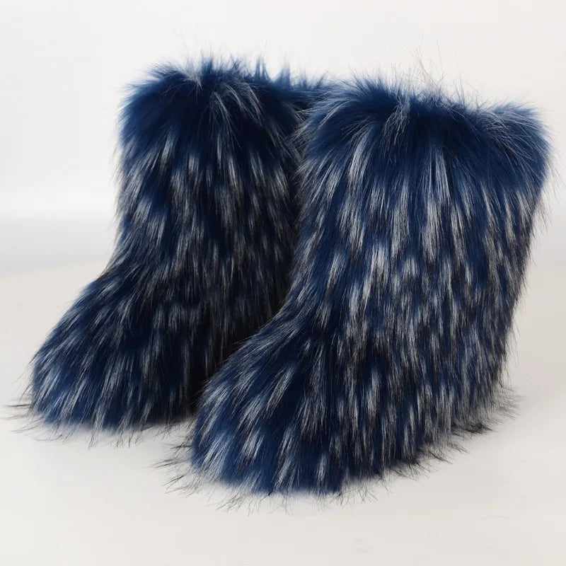 Faux Fur Boots