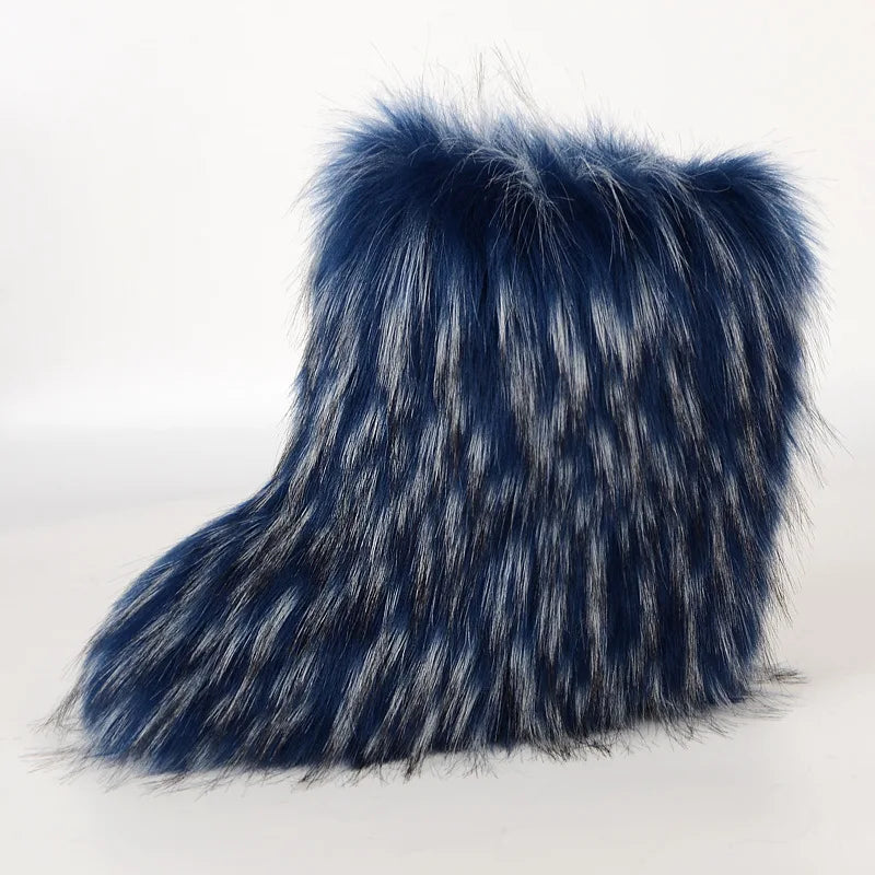 Faux Fur Boots