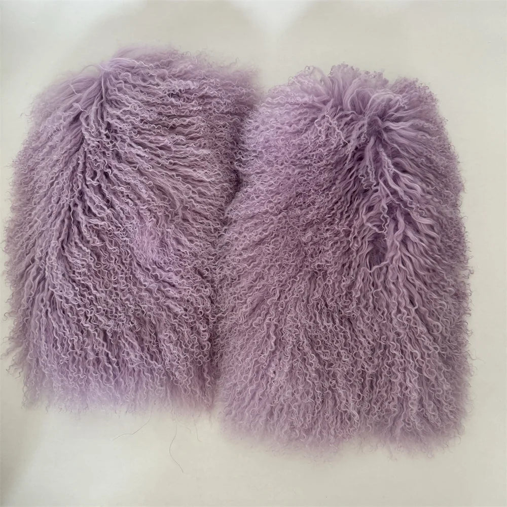 LONG Mongolian Boot Fur Cuff ONLY