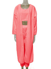 Load image into Gallery viewer, Fleece 3 Piece Lounge Wear Set
