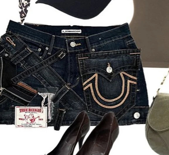 ItGirl Custom Denim Skirt