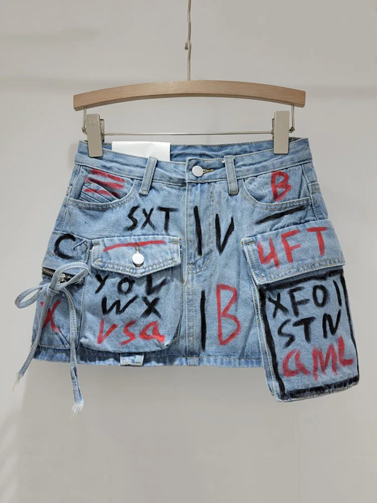 Custom Pocket Mini Skirt