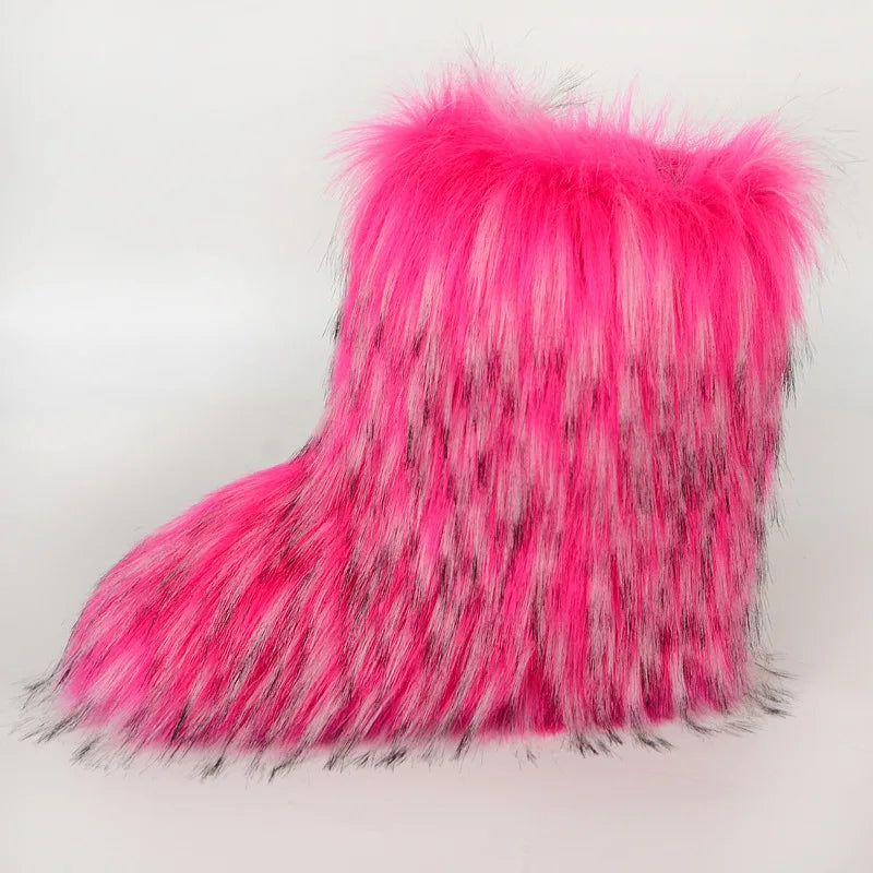 Faux Fur Boots