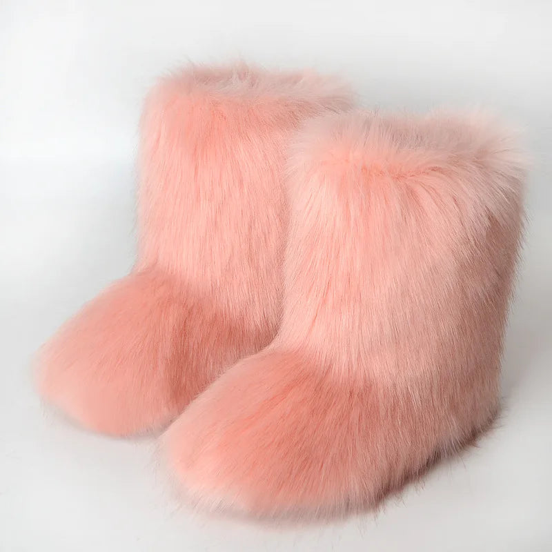 Faux Fur Boots