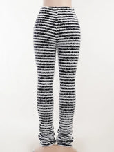 Load image into Gallery viewer, Fuzzy Striped Pants
