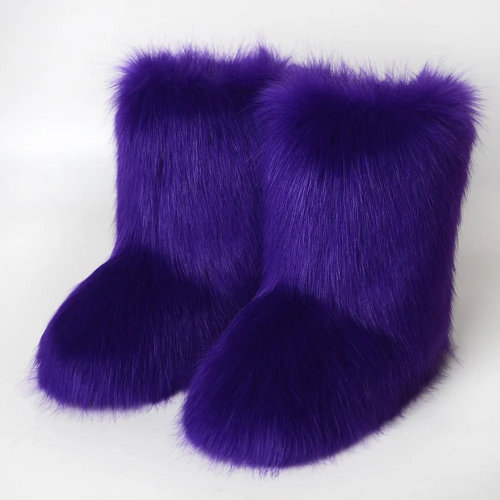 Faux Fur Boots