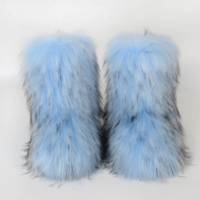 Faux Fur Boots