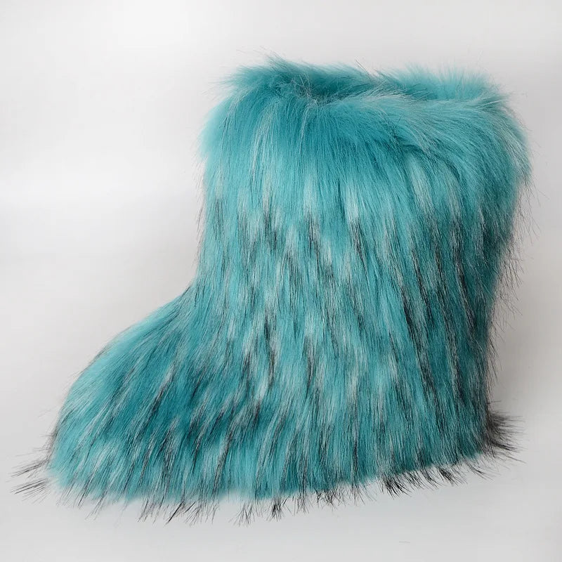 Faux Fur Boots
