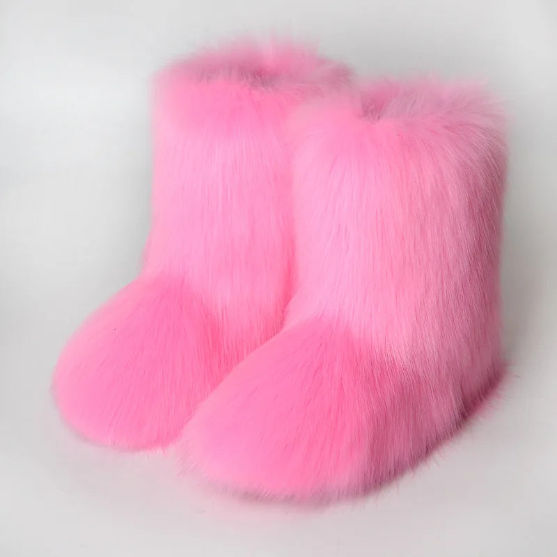 Faux Fur Boots