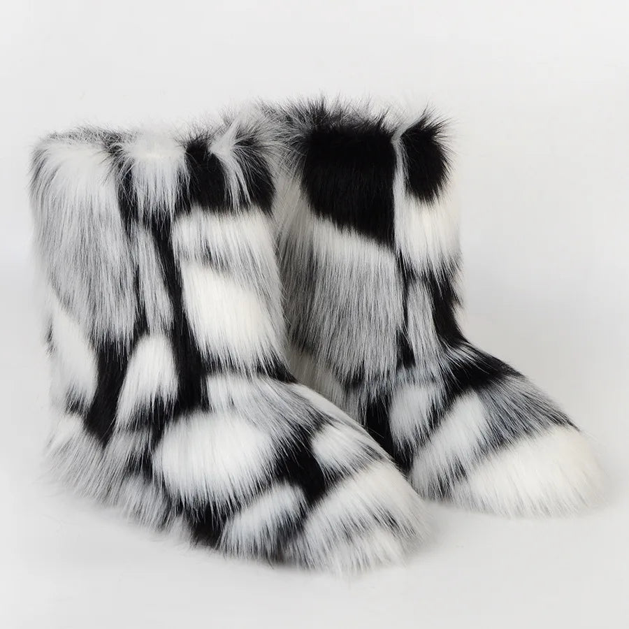 Faux Fur Boots